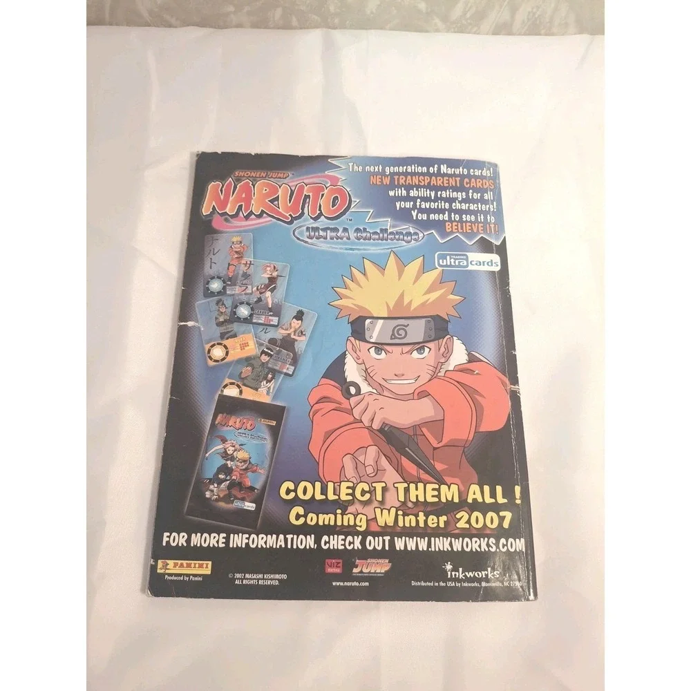Naruto Collector Magazine Winter 2008/2009 Shonen Jump Comic Issue Anime NO CARD